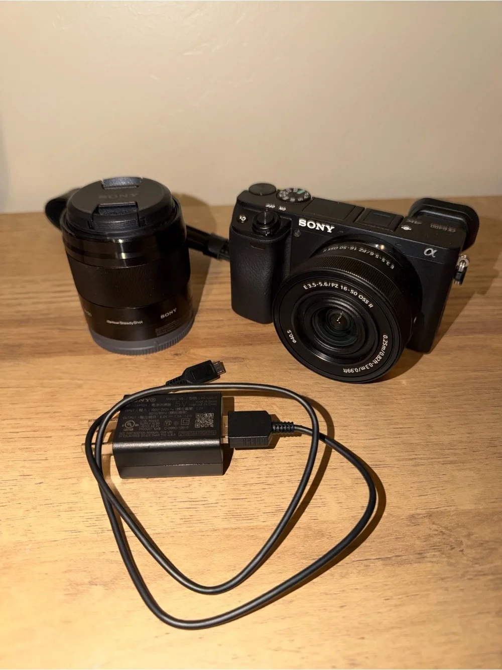 Sony A6400 with lenses